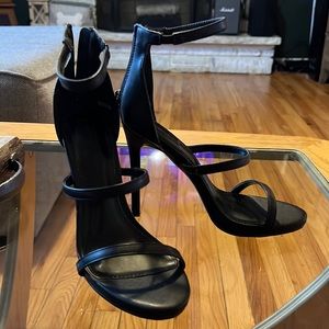 Black heels